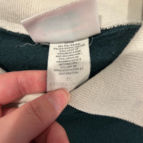 Vintage Collared Fall Sweatshirt - Picture 5 of 8